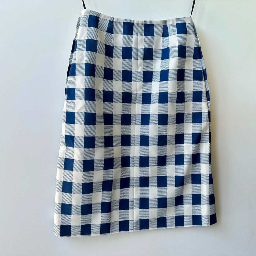 DEREK LAM Gingham Skirt, size 4